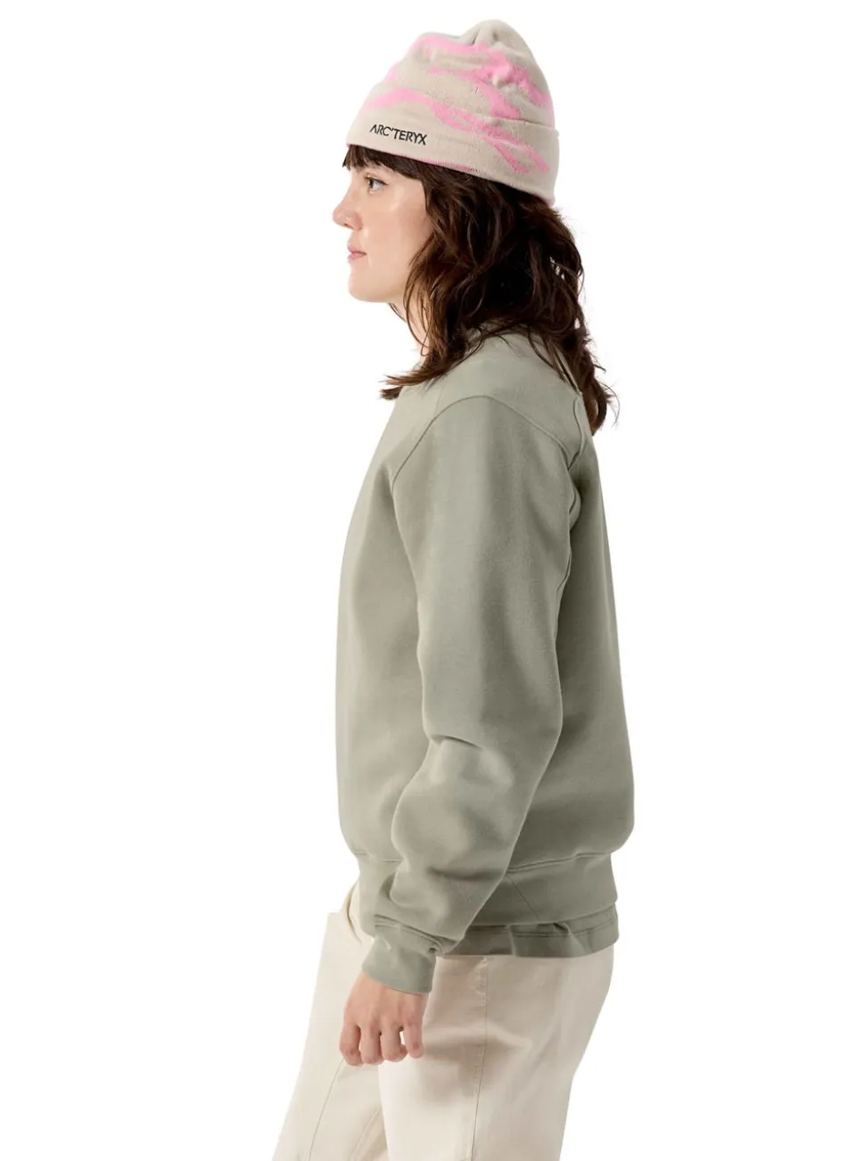 Emblem Fleece Crew Dam