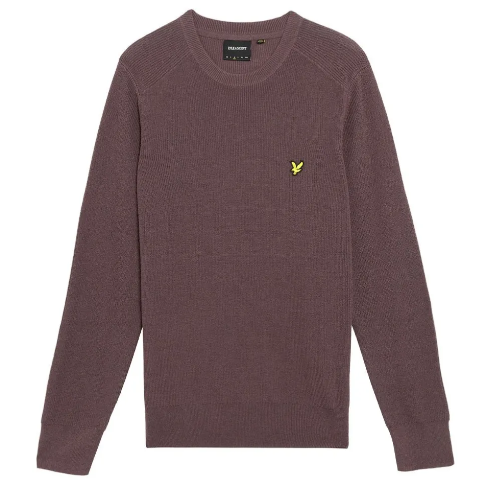 Engineered Rib Crew Neck herr