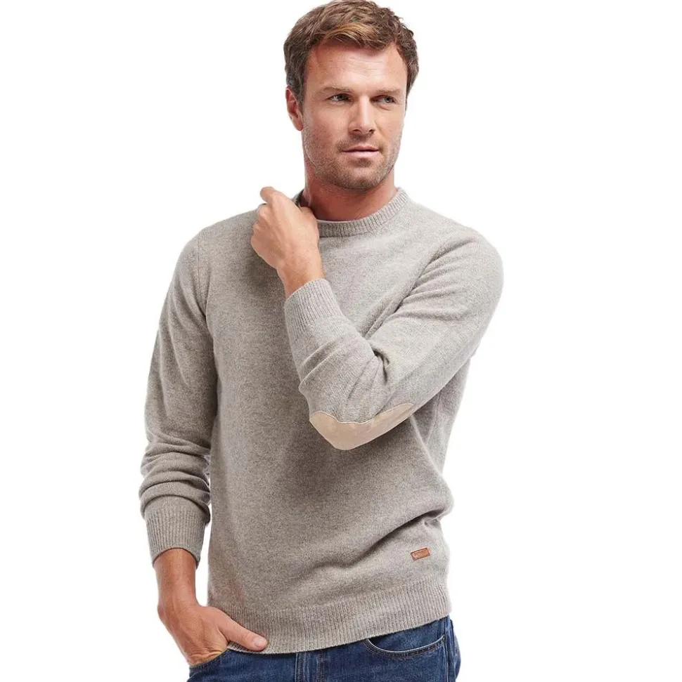 Essential Pullover Patch Crew Herr