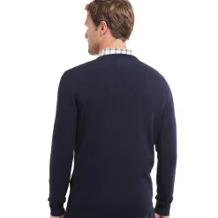 Essential Pullover Wolle V-Neck Herr