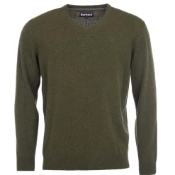 Essential Pullover Wolle V-Neck Herr