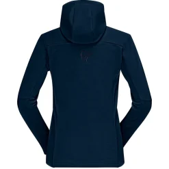 Falketind Warmwool2 Stretch Zip Hood Dam