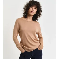 Fine Knit Crew Neck Dam