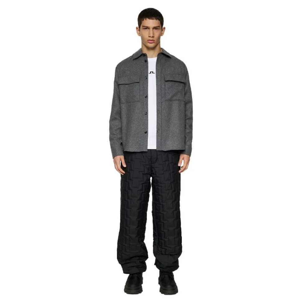 Flat Wool Overshirt Herr
