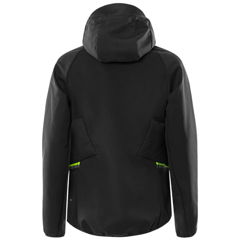 FUNKTIONELL SOFTSHELL-JACKA MED HUVA