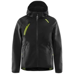 FUNKTIONELL SOFTSHELL-JACKA MED HUVA