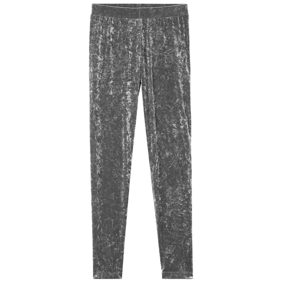 Grey Velvet Leggings Dam