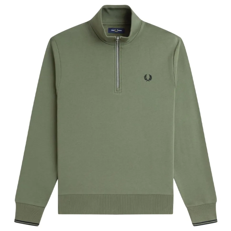 HALF ZIP SWEATSHIRT herr