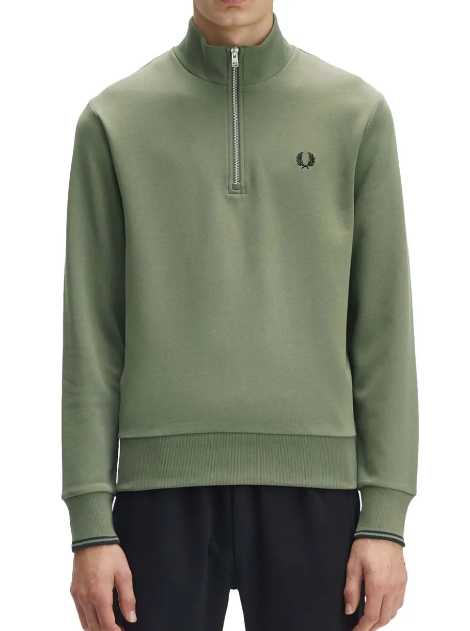 HALF ZIP SWEATSHIRT herr