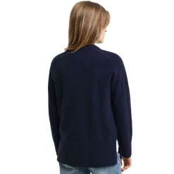Herringbone Detail Crew Neck Dam