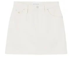 High Rise Denim Skirt Dam