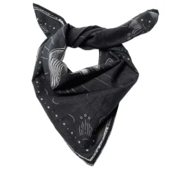 Ingrid Bandana Counterpoints Black