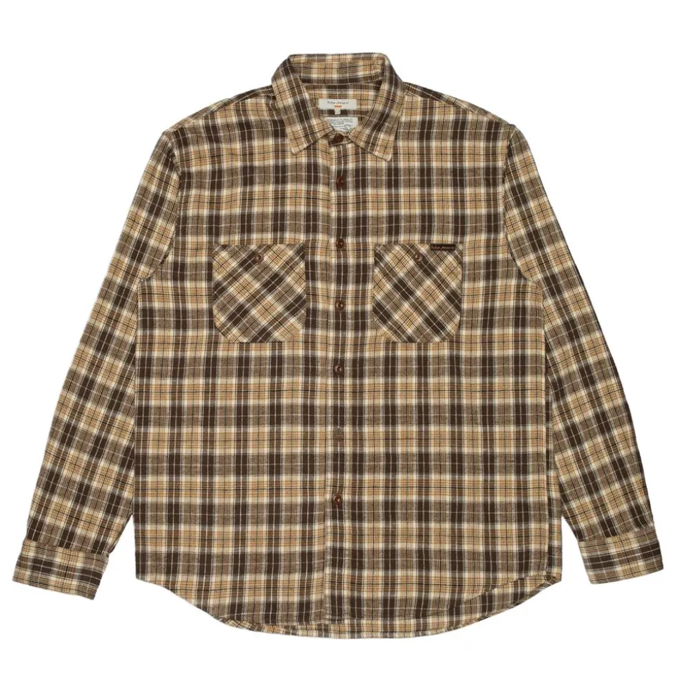 Julian Worker Shirt Check herr