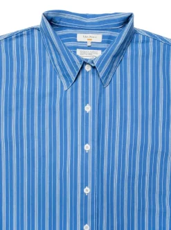 Jutta Shirt Striped Blue/Offwhite Dam