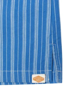 Jutta Shirt Striped Blue/Offwhite Dam