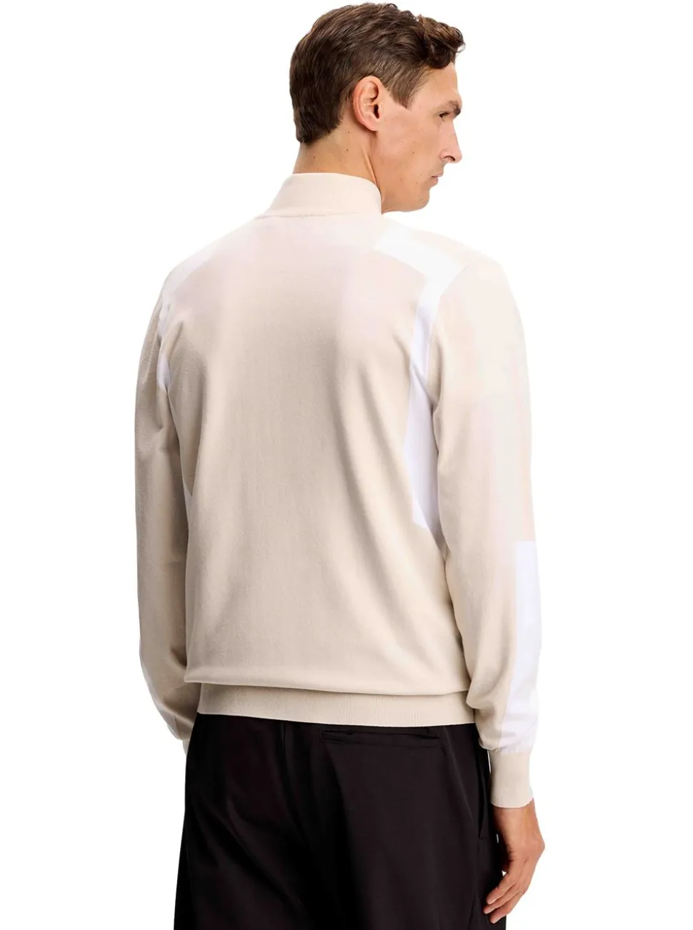 Kendrick Knitted Zip Sweater Herr