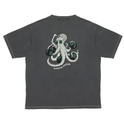 Koffe Knock-Topus T-Shirt Antracite Herr