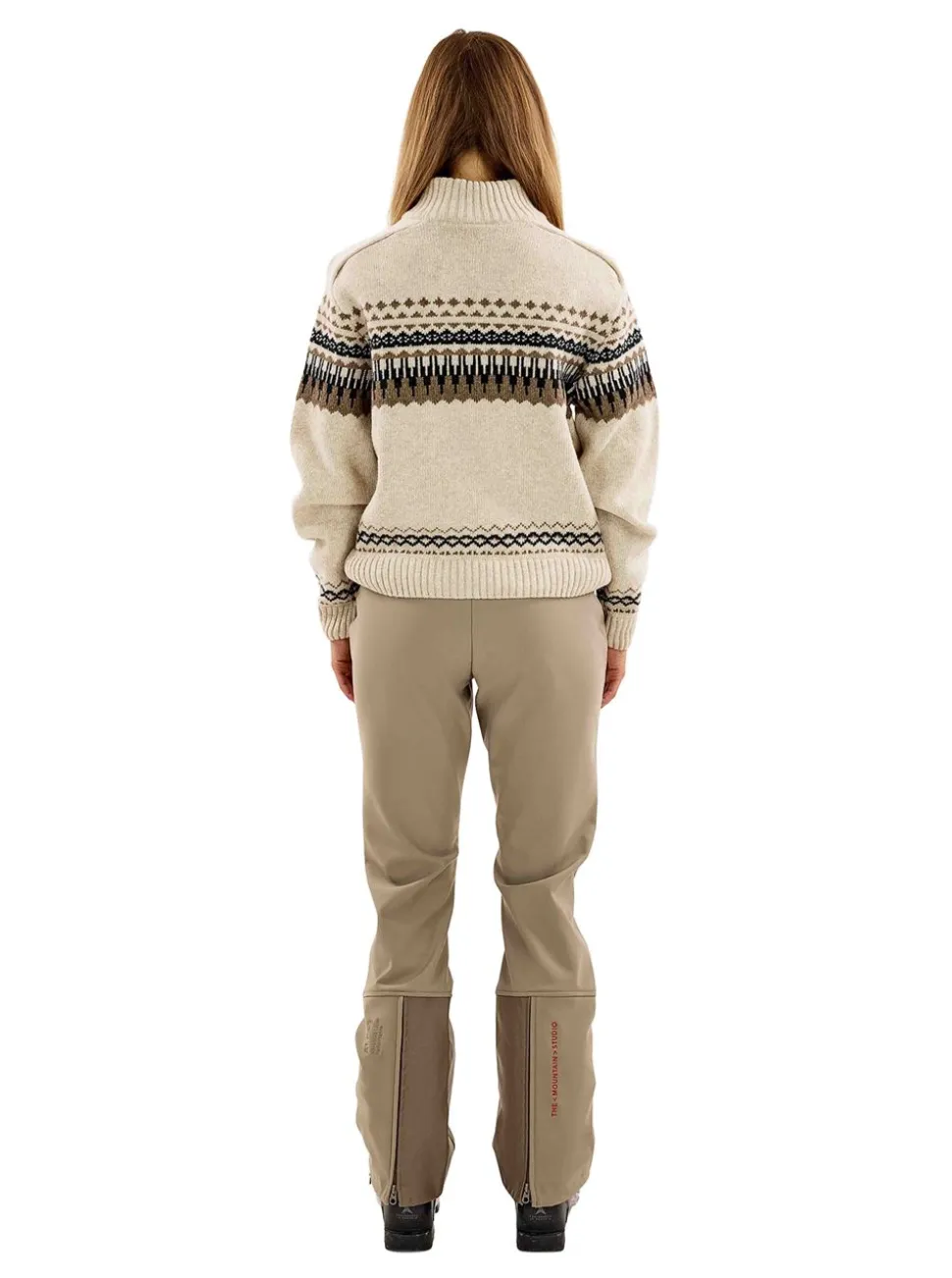 K-7 W. SKI LAMBSWOOL SWEATER dam