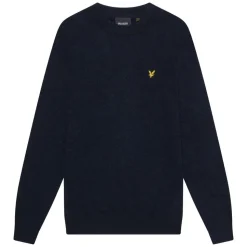 Lambswool Blend Crew Neck Jumper Herr