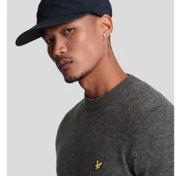 Lambswool Blend Crew Neck Jumper Herr