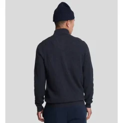 Lambswool Blend Zip Through Cardigan Herr