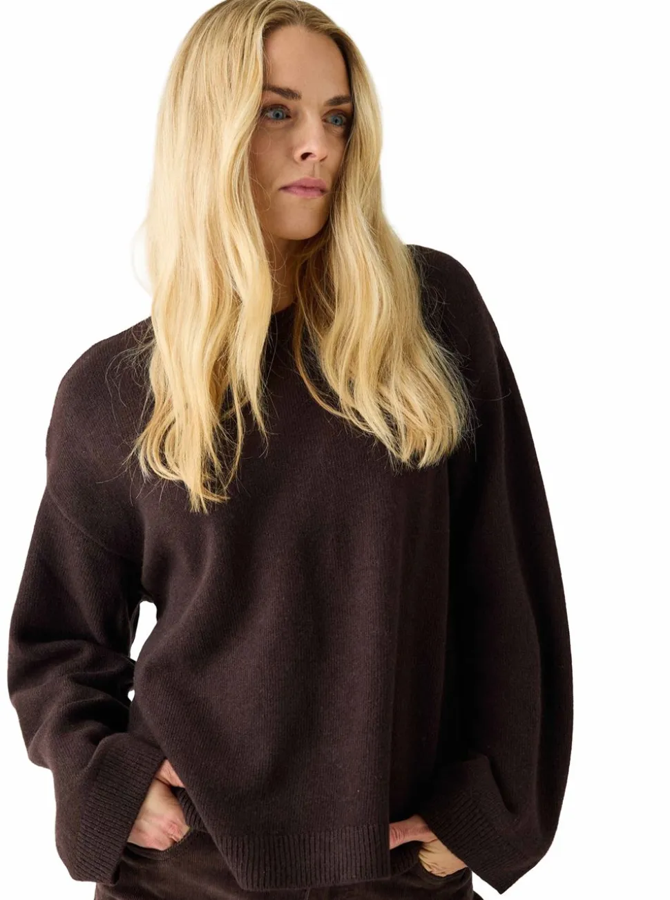 Lambswool Crew Neck Knit RWS dam
