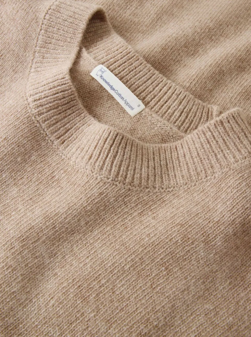 Lambswool Crew Neck Knit RWS dam