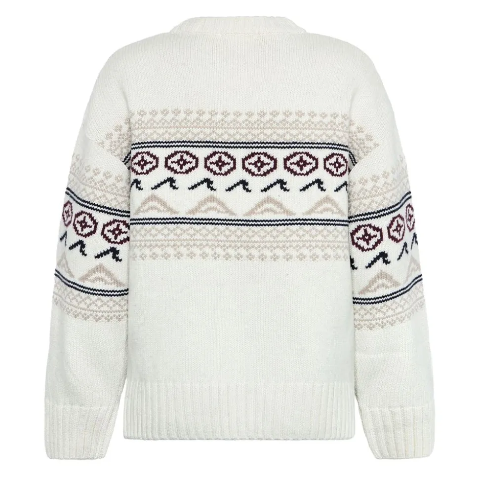 Lambswool Crew Neck Knit RWS dam