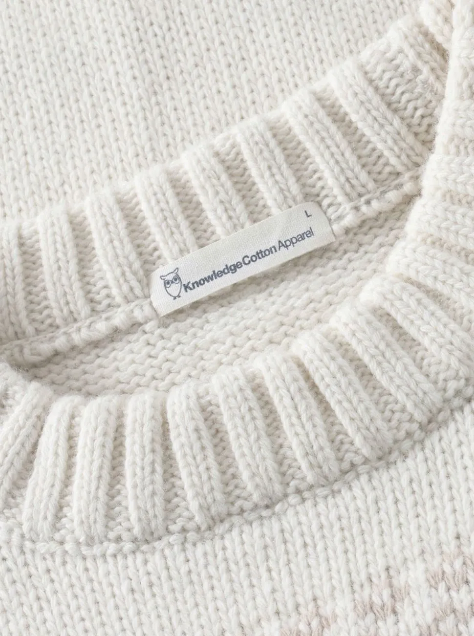 Lambswool Crew Neck Knit RWS herr