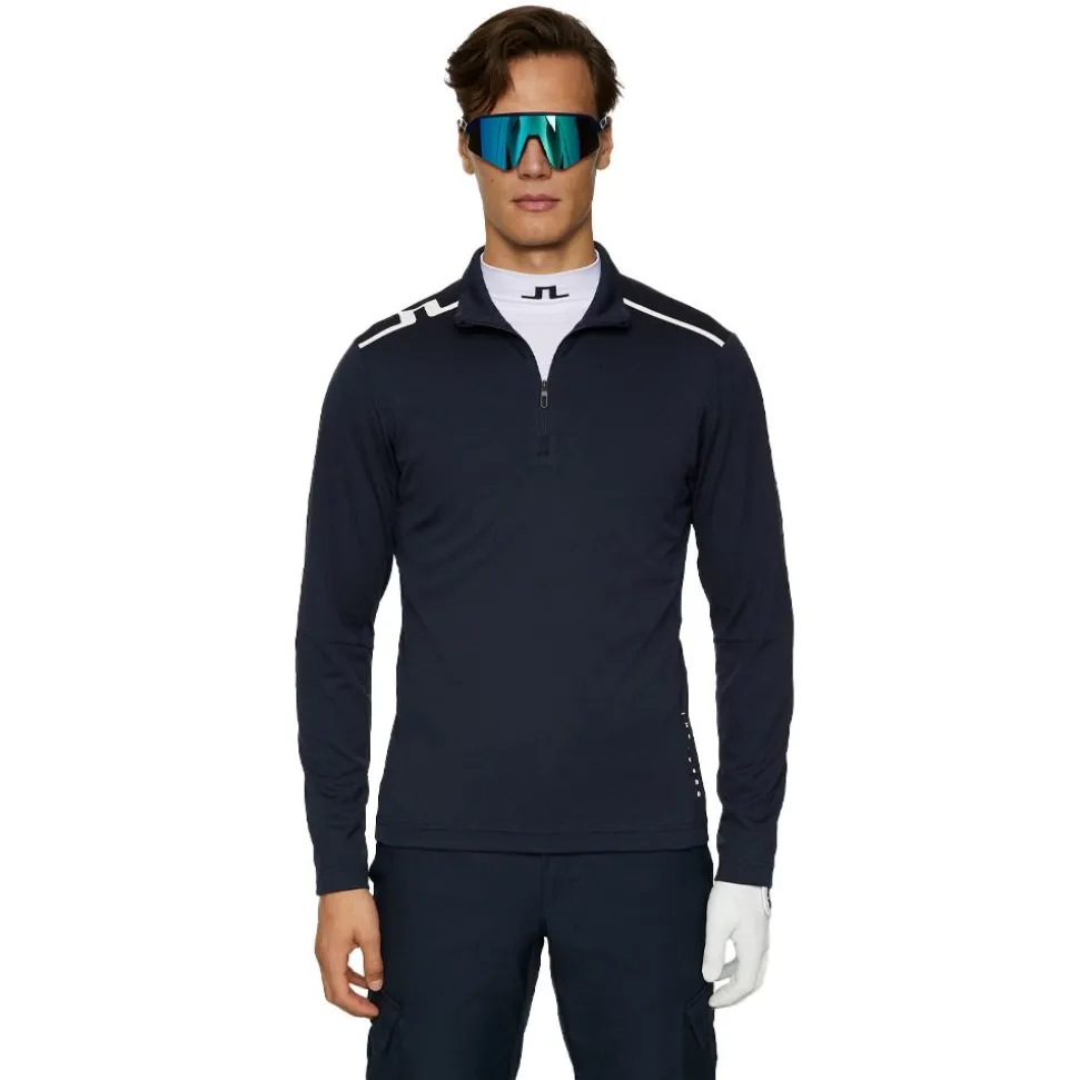 Leon Quarter Zip Mid Layer Herr