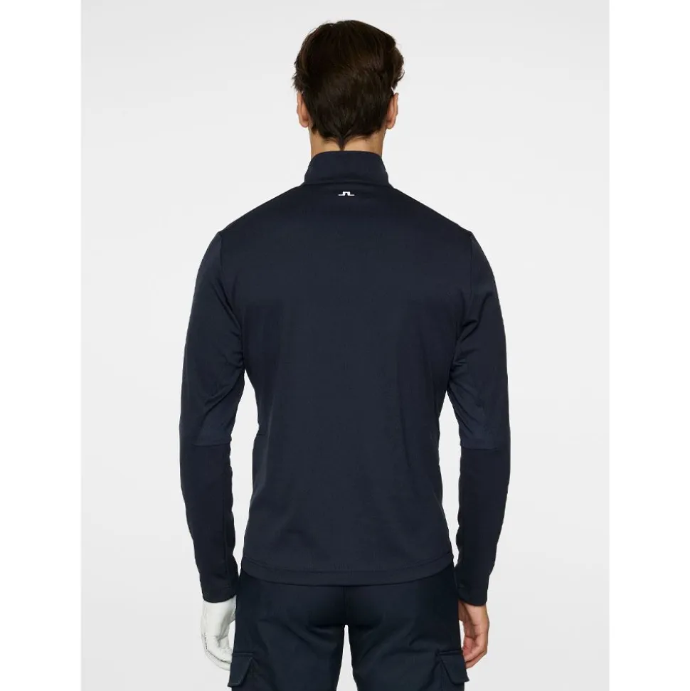 Leon Quarter Zip Mid Layer Herr