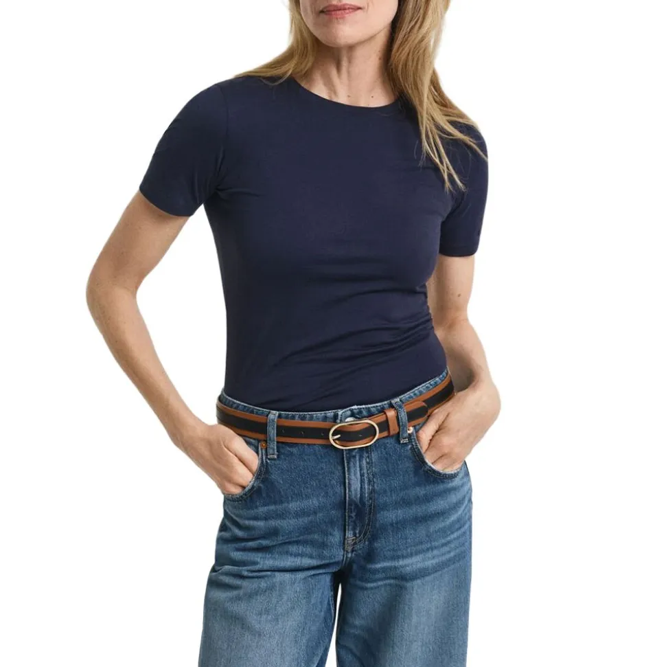 Light Cotton Short Sleeve T-shirt Dam