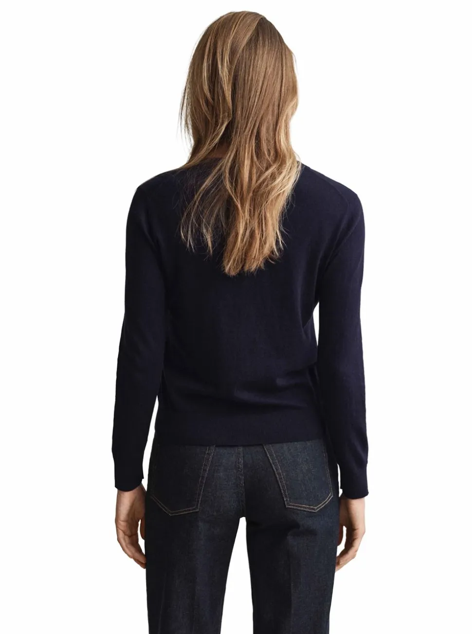 LIGHT KNIT C-NECK CARDIGAN DAM
