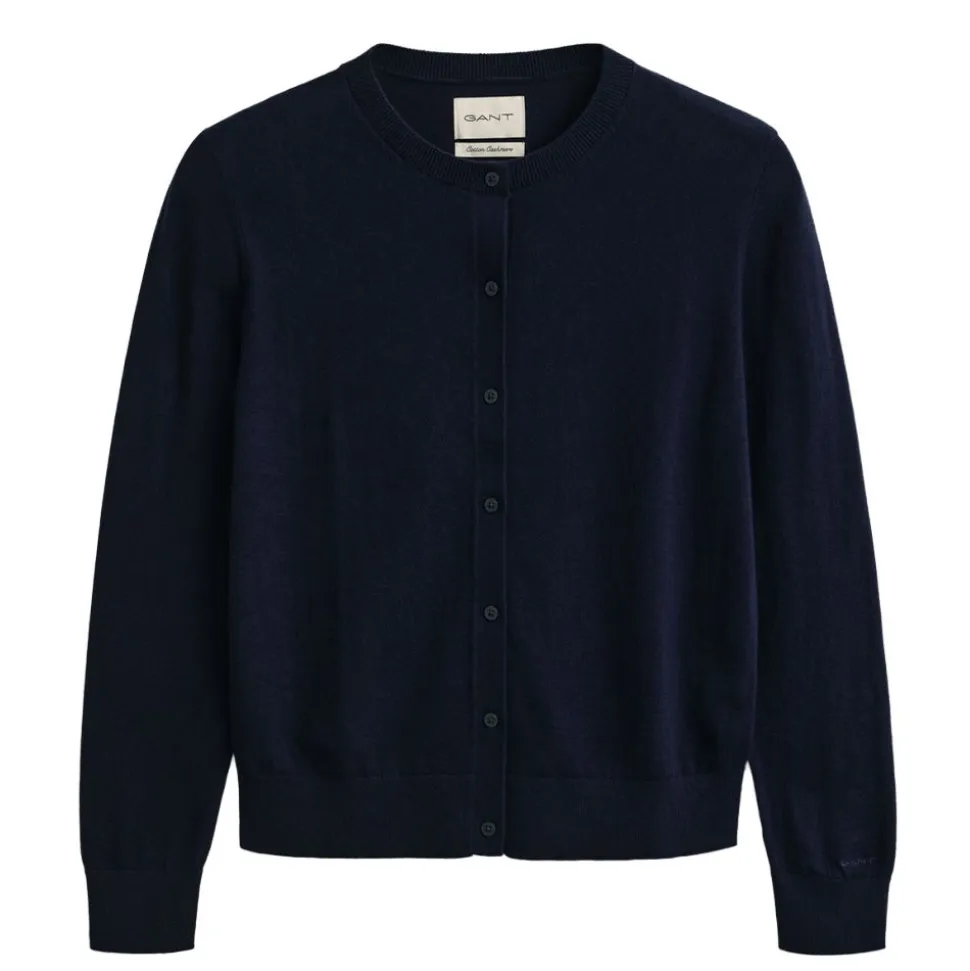 LIGHT KNIT C-NECK CARDIGAN DAM