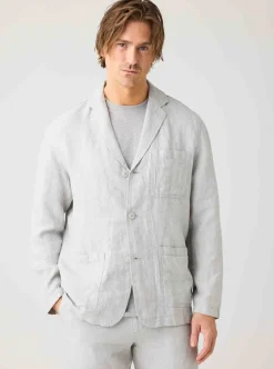 Linen blazer herr