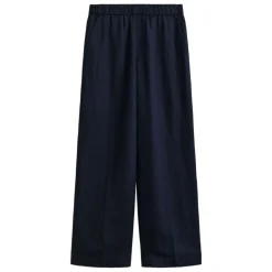 LINEN BLEND PULL ON PANTS DAM