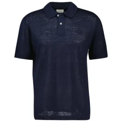 Linen SS Polo Herr
