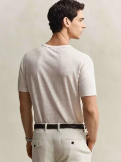 LINEN SS T-SHIRT HERR