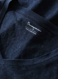 Linen v-neck t-shirt dam