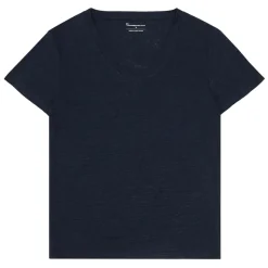 Linen v-neck t-shirt dam