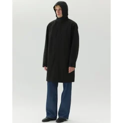 Long Dong Polyrayon Wool Look Herr