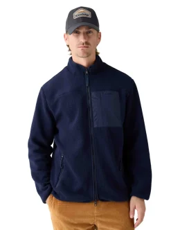 Loose Fit Zip Fleece - GRS/Vegan herr