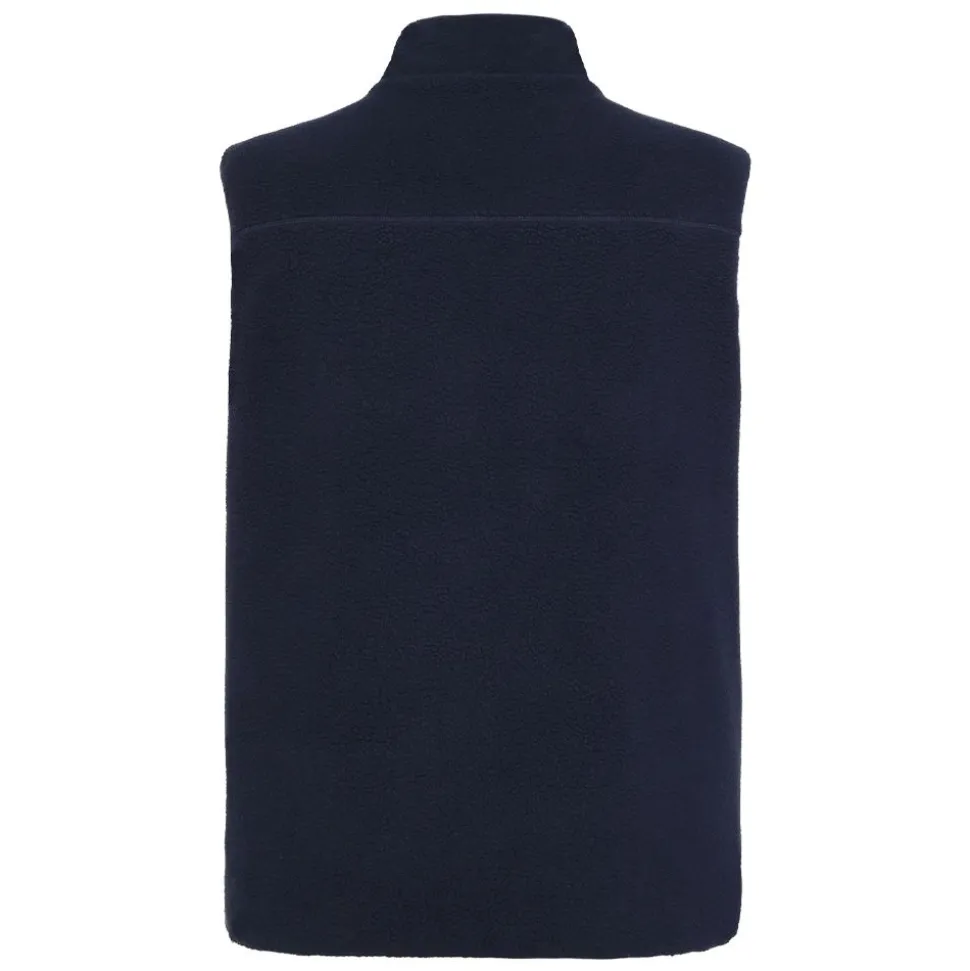 Loose Fit Zip Fleece Vest GRS/Vegan herr
