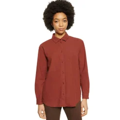 Loose Flannel Long Sleeved Shirt Dam