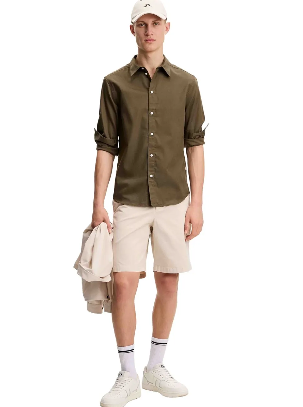 Marlon Cotton Tencel Shirt Herr