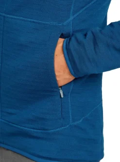 Merino 400 RealFleece Descender Long Sleeve Zip herr