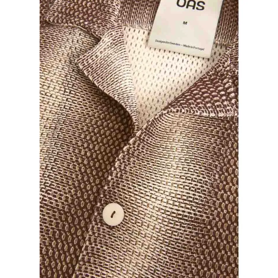 Merlot Echo Cuba Net Shirt Herr