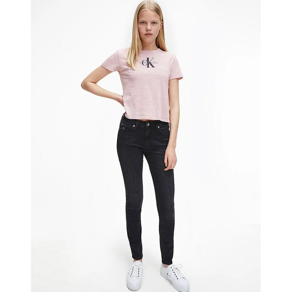 Mid Rise Skinny Jeans Dam