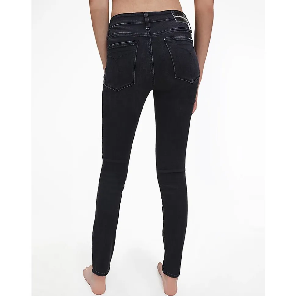 Mid Rise Skinny Jeans Dam