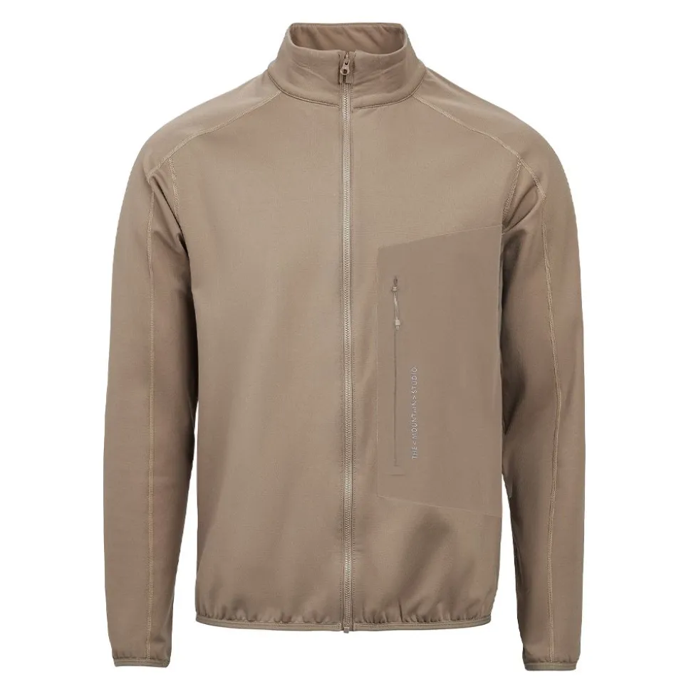 M-8 TECNO GRID FLEECE T-NECK herr